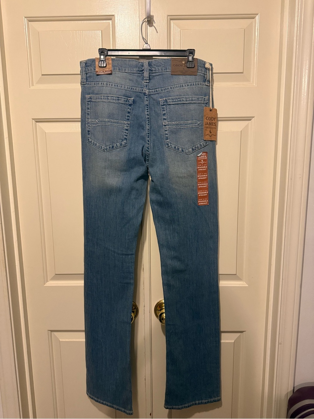 Cody James Men’s Straight Jeans - Medium Blue